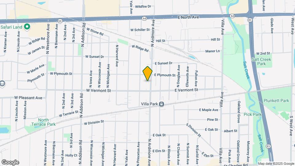 446 N Ardmore Ave Map and Location Details