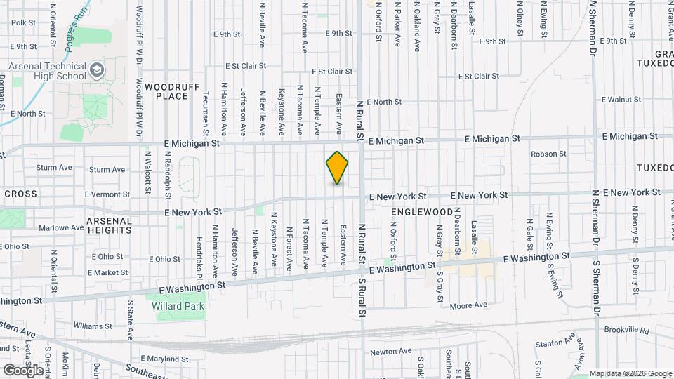 314 Eastern Ave Map and Location Details