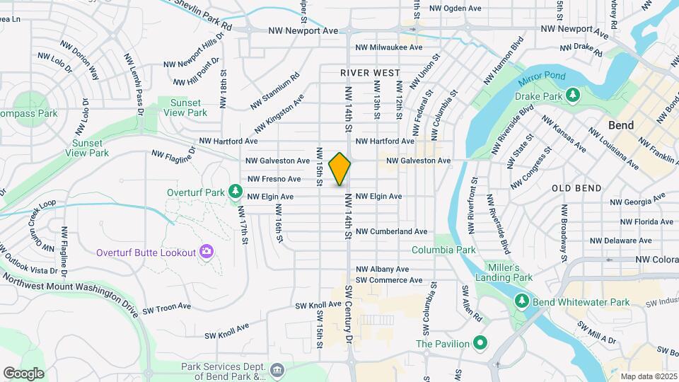 1438 NW Elgin Ave Map and Location Details