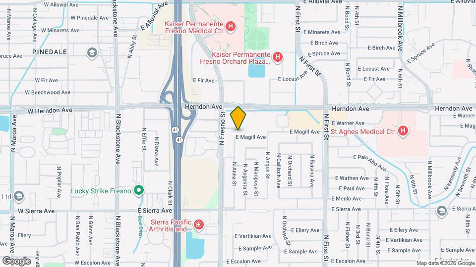 464 E Magill Ave Map and Location Details