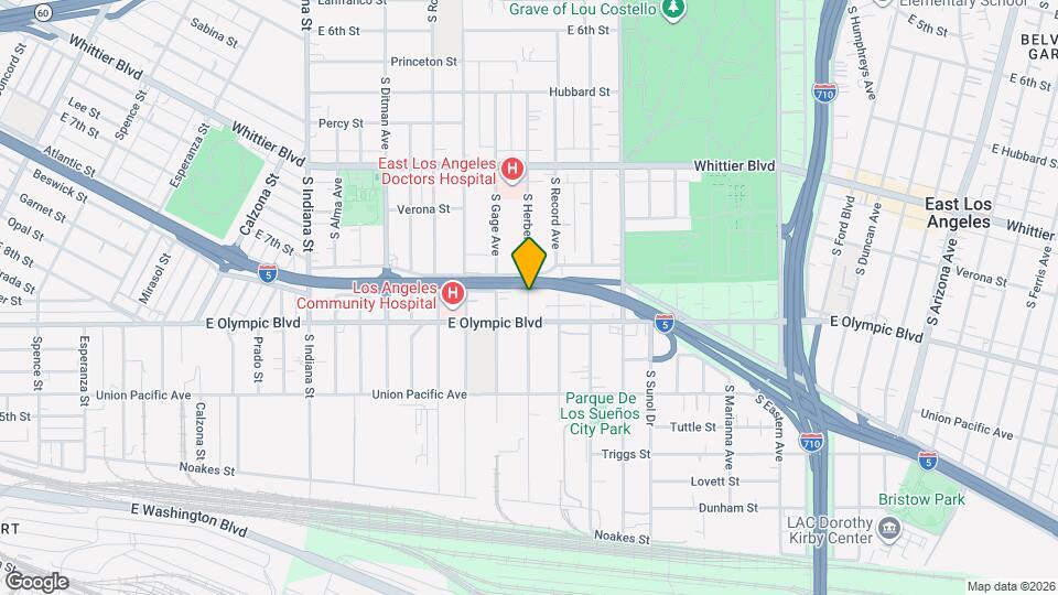 1135 S Herbert Ave, Unit 1135 Map and Location Details