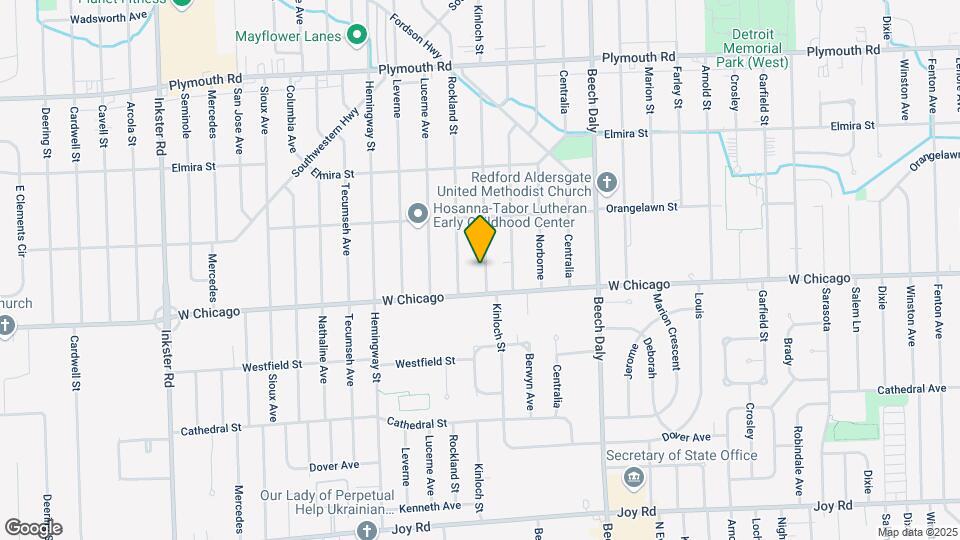9547 Kinloch Ave Map and Location Details
