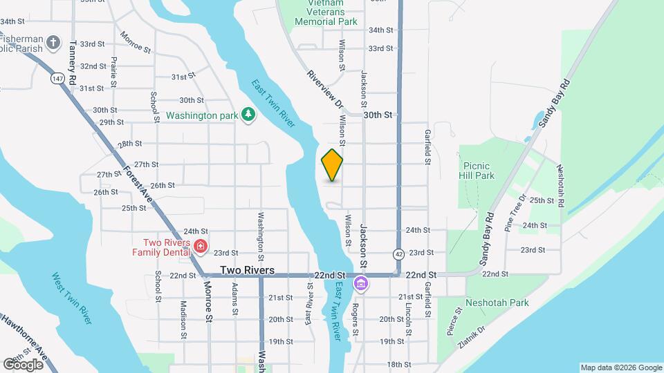 1210 26th St Map and Location Details