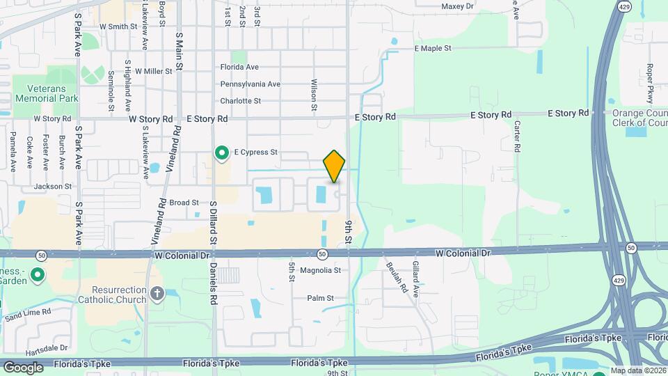 806 Hayley Cir Map and Location Details
