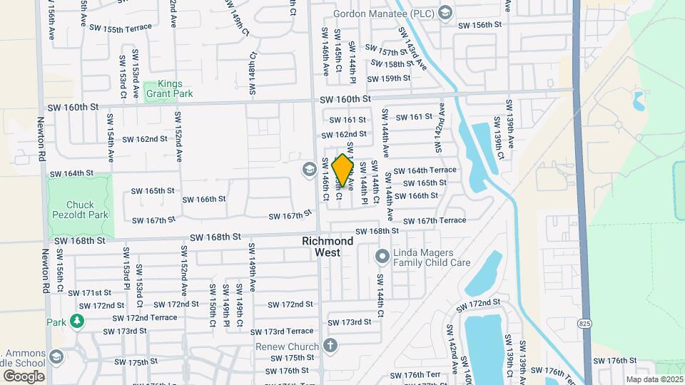 16571 SW 145th Ct Map and Location Details