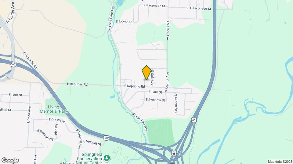 4148 S Hooper Ave Map and Location Details