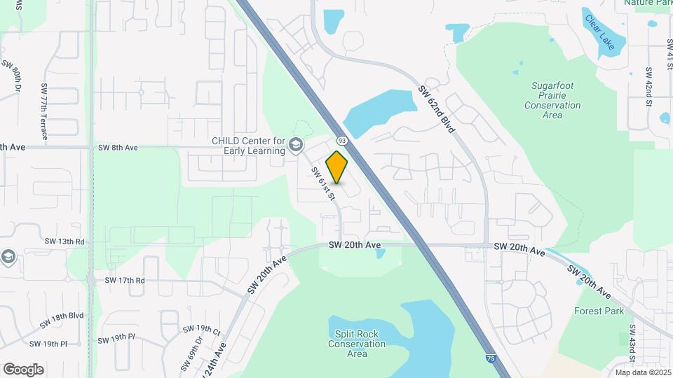 1018 SW 60 Terrace Map and Location Details