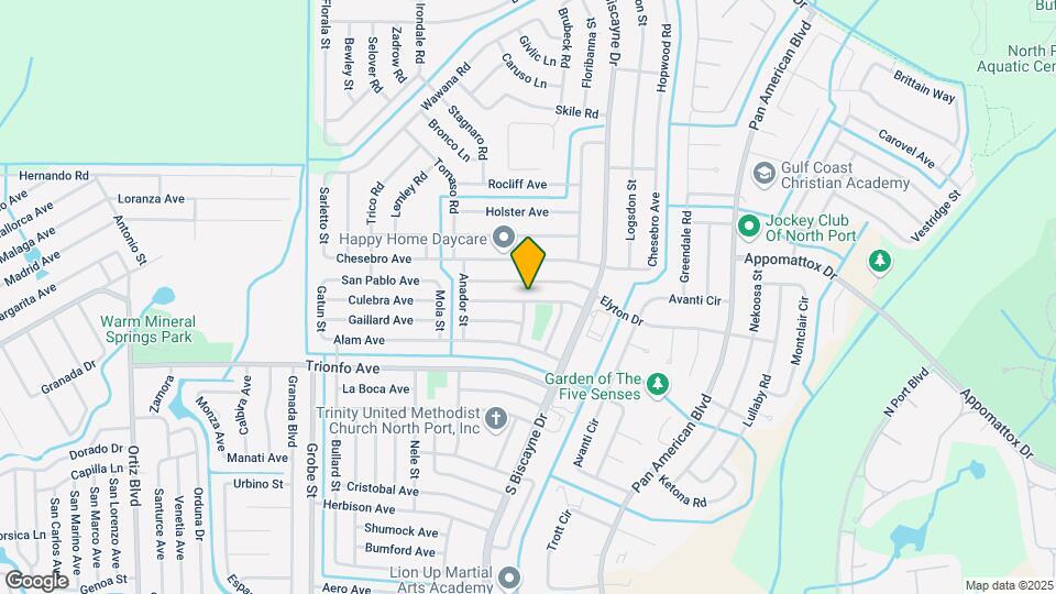 8180 Lombra Ave Map and Location Details