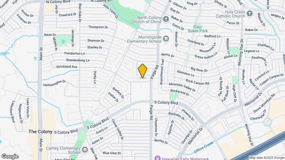 5333 Strickland Ave Map and Location Details