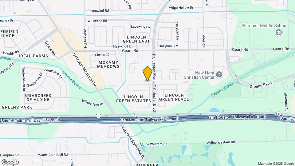 2106 Tomlinson Trail Dr Map and Location Details