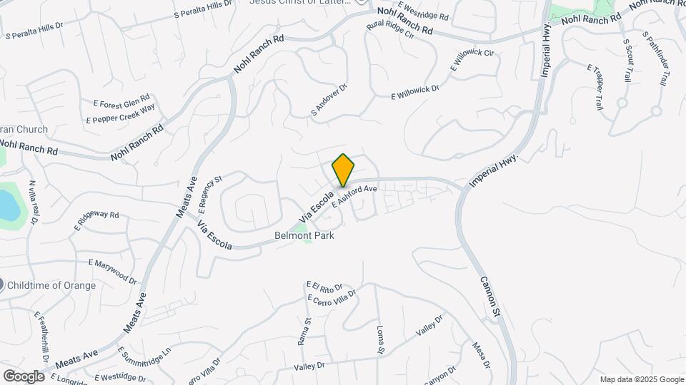 4739 E Ashford Ave Map and Location Details