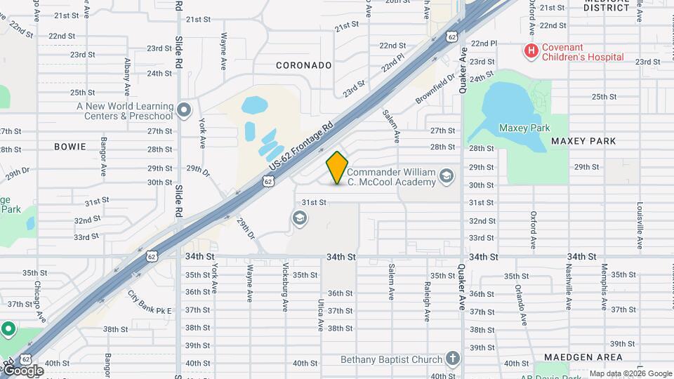 4627 30th St Map and Location Details