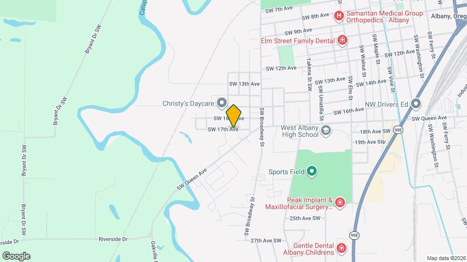 1816 SW 17th Ave Map and Location Details