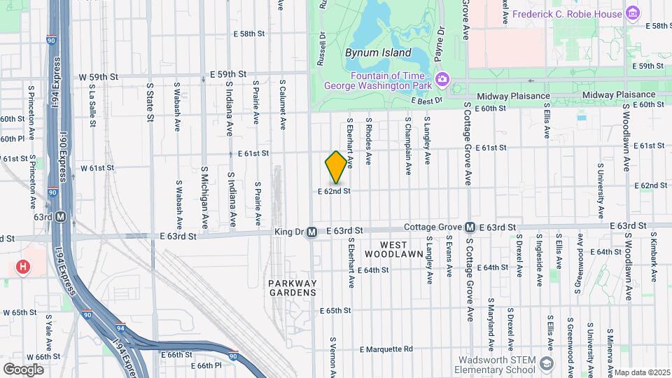 434 E 62nd St Map and Location Details