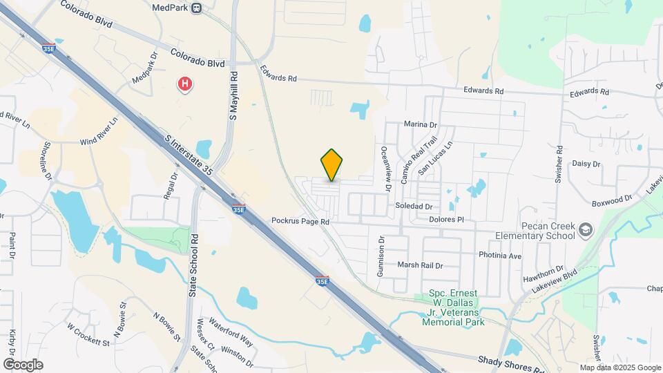 4704 Colosseum Wy Map and Location Details