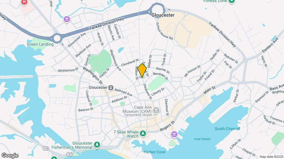 102 Pleasant St Map and Location Details