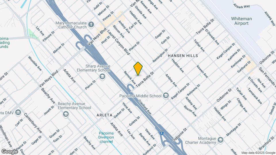 13536 Remington St Map and Location Details