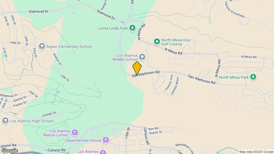 1990 Camino Redondo Map and Location Details