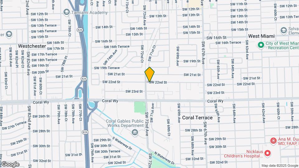 7172 SW 22nd St Mapa y Detalles de la Ubicación