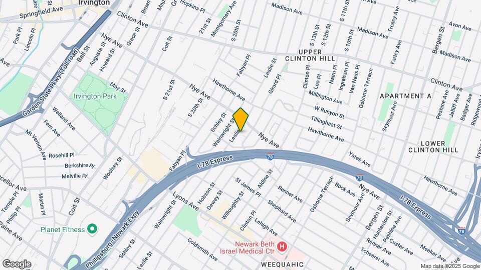 152 Leslie St Mapa y Detalles de la Ubicación