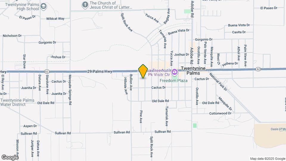 6568 Oasis Ave Map and Location Details