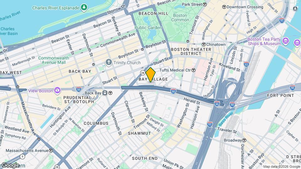 6 Cortes St Map and Location Details