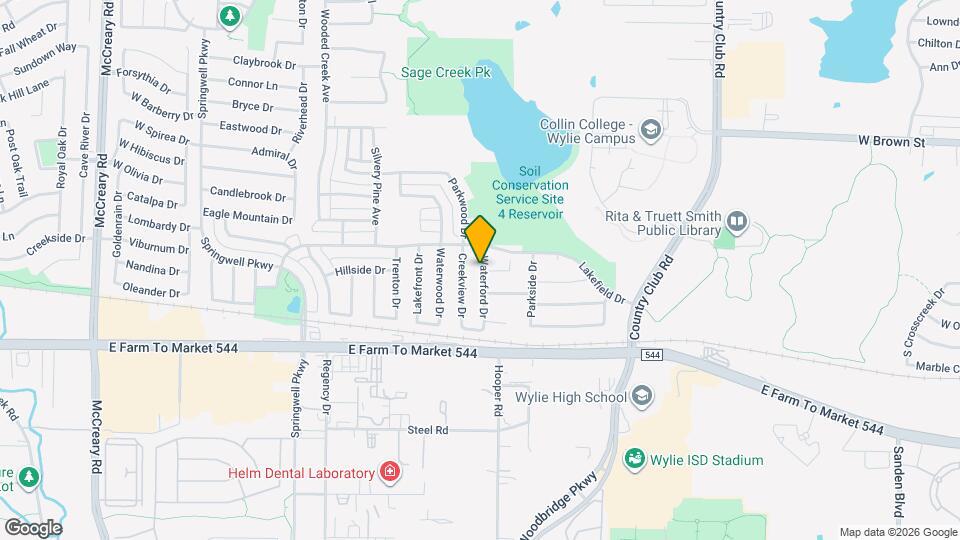 111 Waterford Dr Map and Location Details