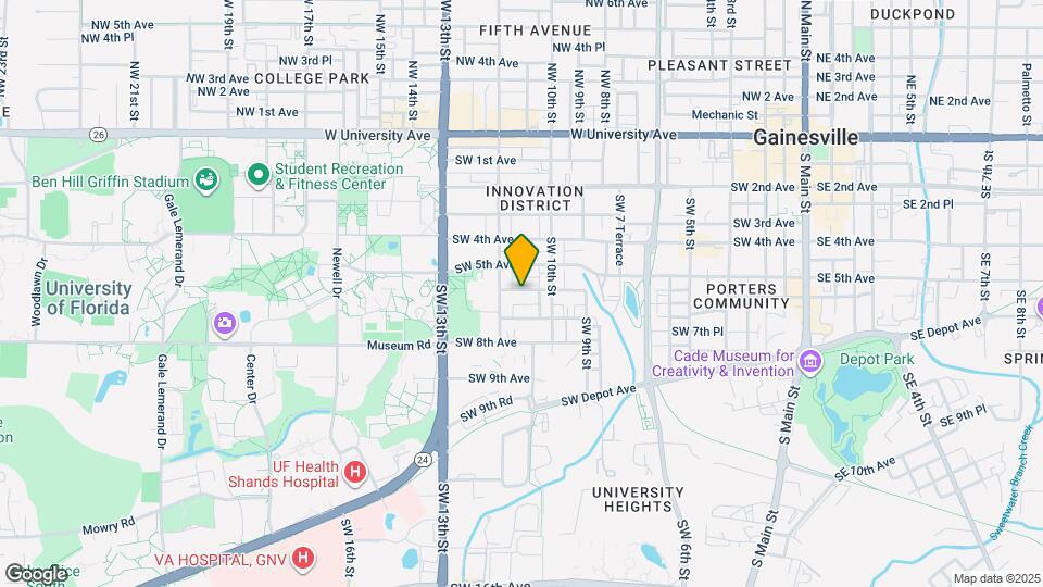 1115 SW 6th Ave Map and Location Details