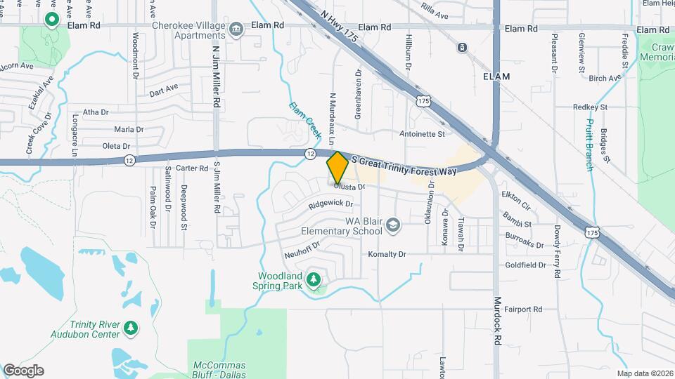 7514 Olusta Dr Map and Location Details