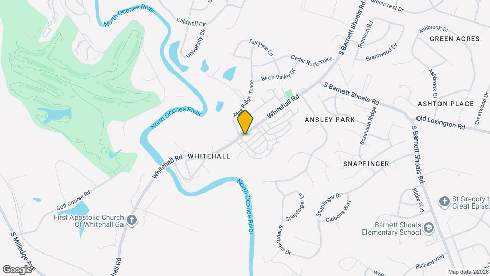 417 Whitehall Rd Map and Location Details