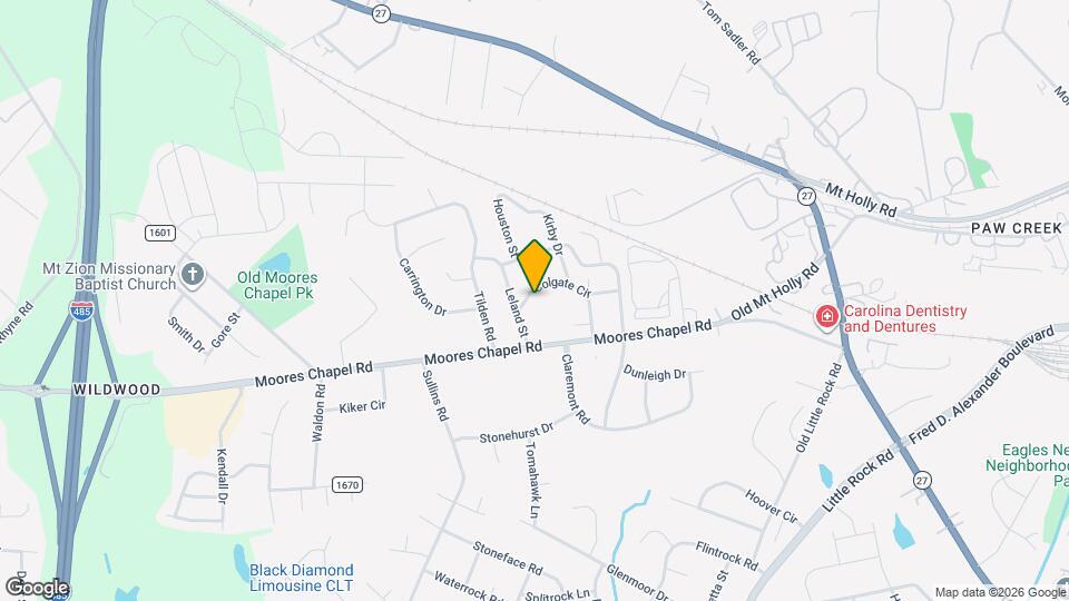 8537 Colgate Cir Map and Location Details