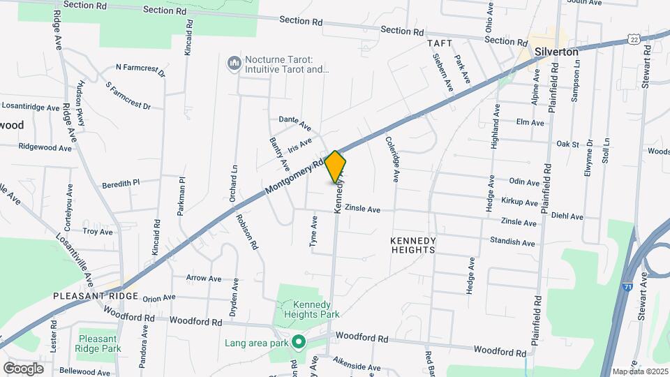 6423 Kennedy Ave Map and Location Details