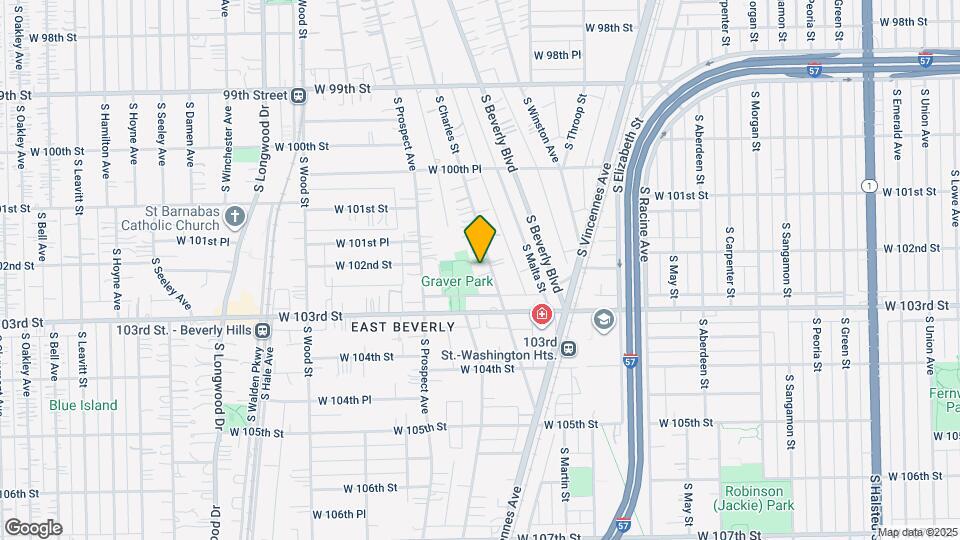 10226 S Charles St, Unit 1 Map and Location Details