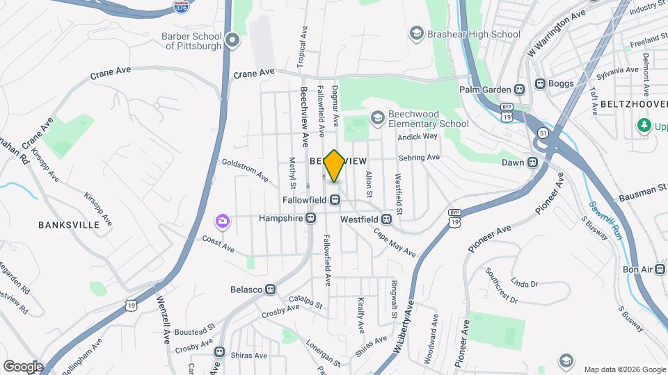 1528 Dagmar Ave Map and Location Details