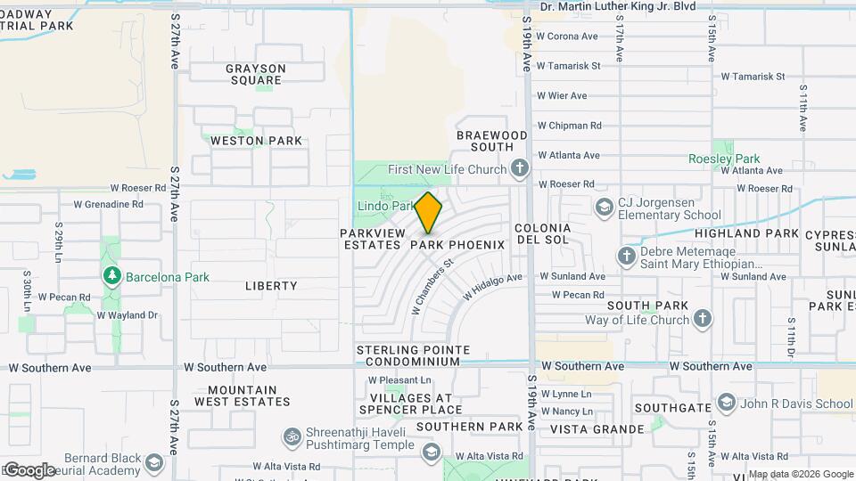 2141 W Pecan Rd Mapa y Detalles de la Ubicación