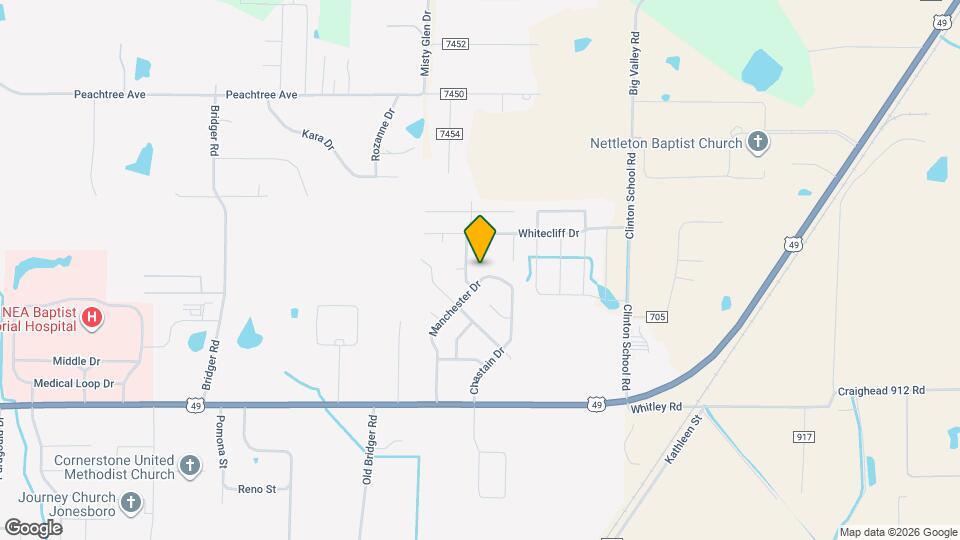 2307 Manchester Dr Map and Location Details