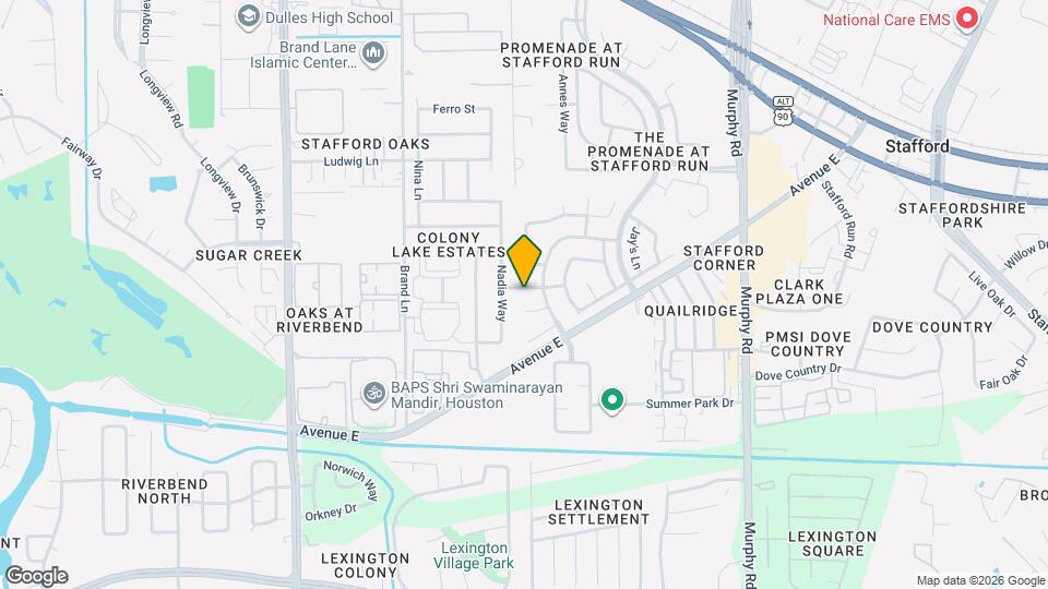 815 Robins Way Map and Location Details