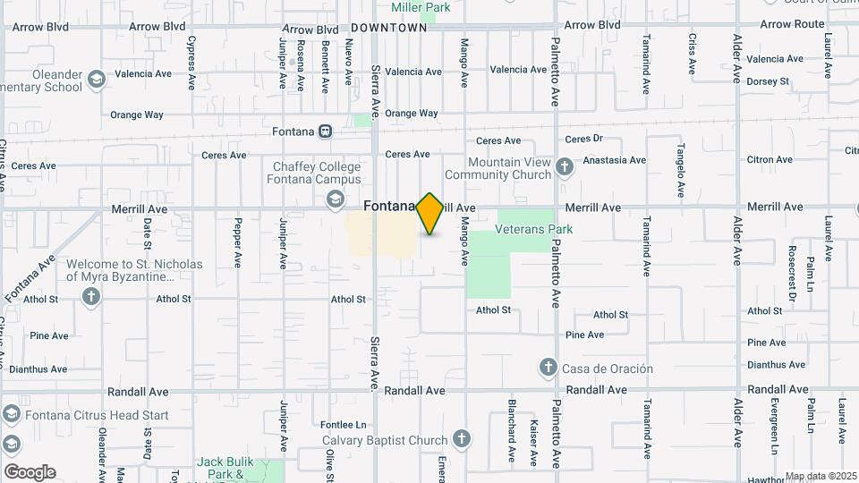 8969 Newport Ave Map and Location Details