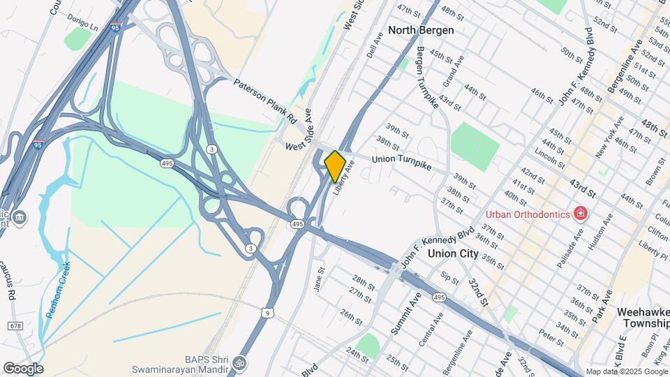 3303 Liberty Ave Map and Location Details