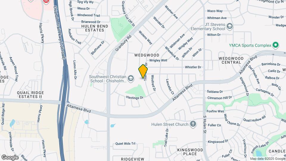 6762 Trail Lake Dr Map and Location Details