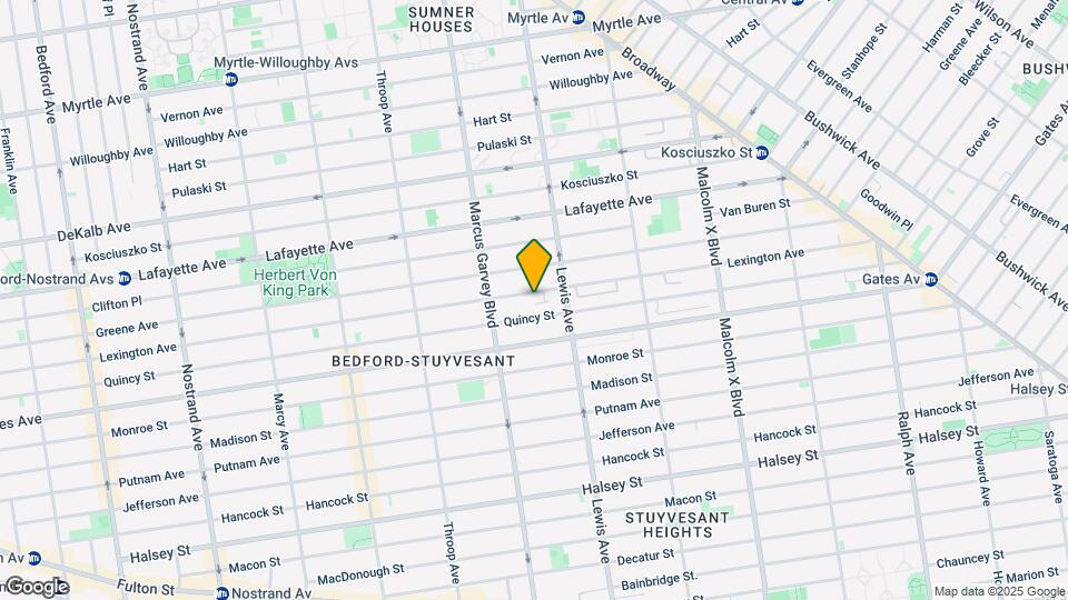 564 Lexington Ave Map and Location Details