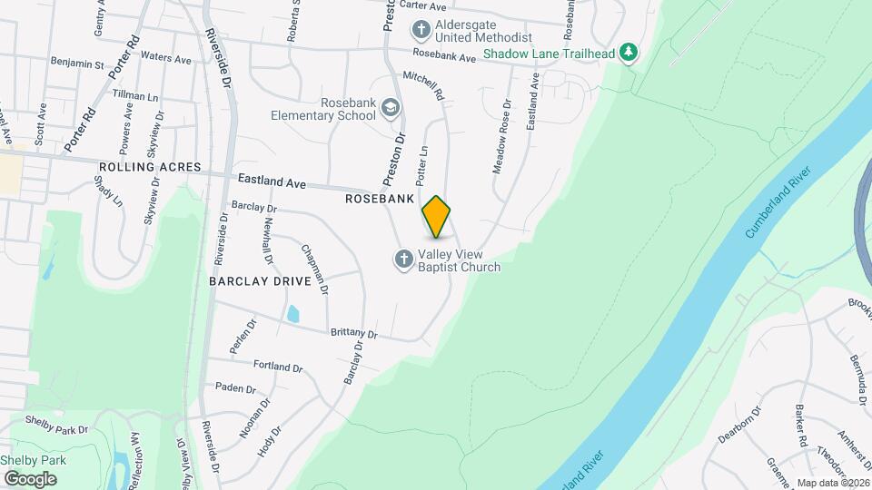 804 Potter Ln Map and Location Details