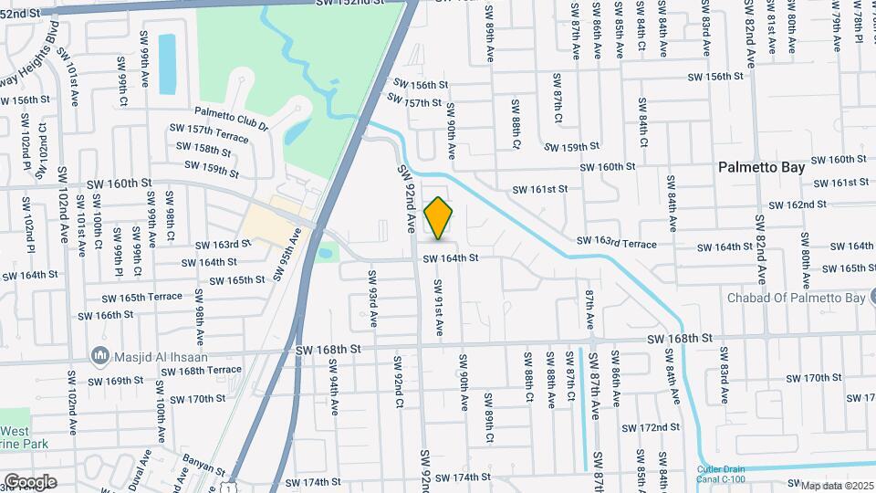9034 SW 163rd Terrace Map and Location Details