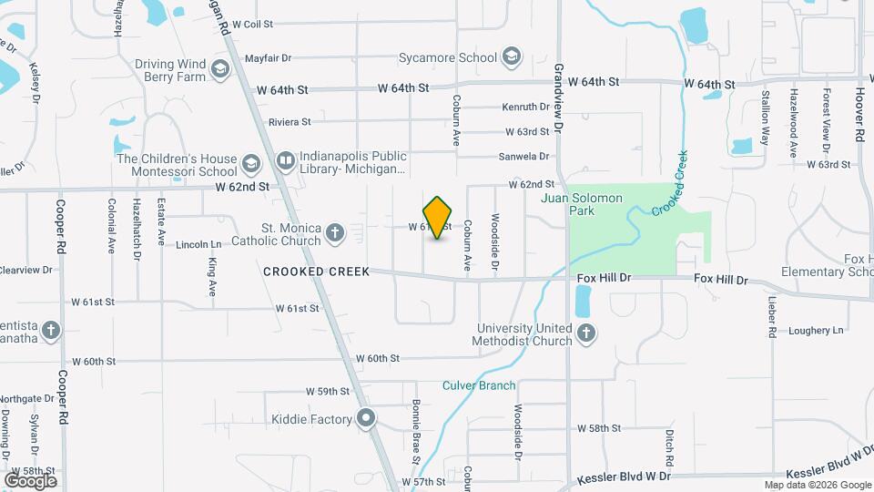 6067 Bettcher Ave Map and Location Details