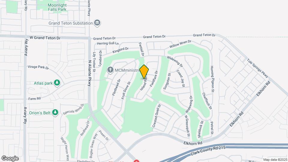 7709 Island Rail Dr Map and Location Details