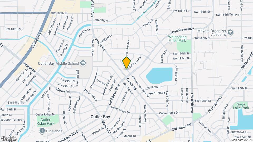 19390 Whispering Pines Rd Map and Location Details