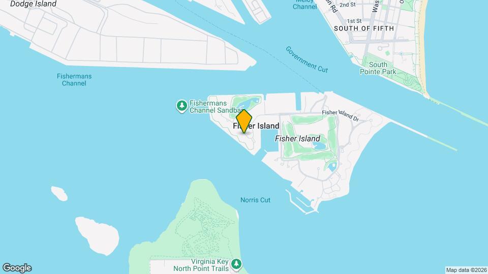 4921 Fisher Island Dr Map and Location Details