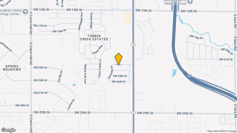 11444 SW 24th Street Map and Location Details