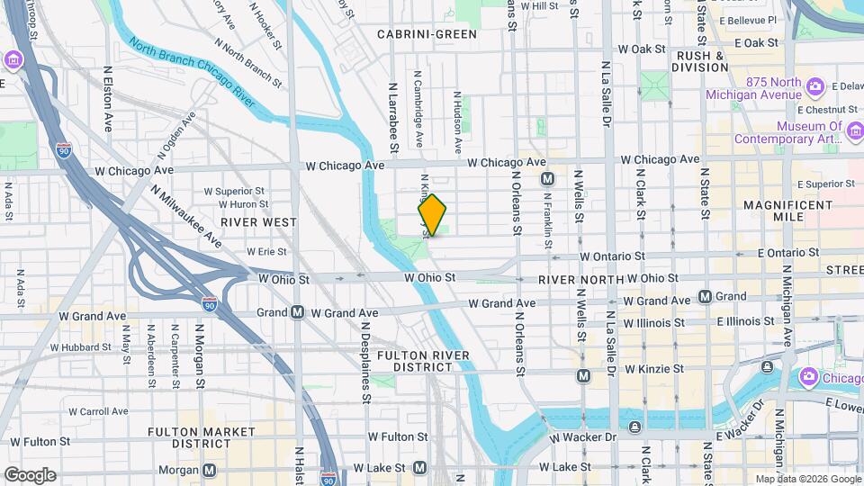 471 W Erie St, Unit 2108 Map and Location Details