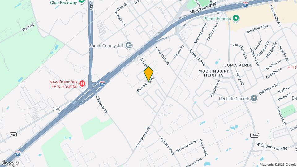 3021 Pine Valley Dr Map and Location Details